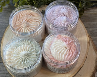 Foaming Whipped Sugar Scrub: Exfoliating Body Butter
