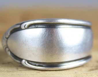 Ring aus Besteck  /  Fingerring  ca. 57 (18)