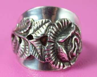 Ring 835 Silber Besteck Schmuck Ring ca. 52 165 Ring aus | Etsy Ring 835 Silber Besteck Schmuck Ring ca. 52 165 Ring aus | Etsy