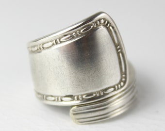 Ring 800 Silber Besteckschmuck Ring, ca. 52 (16,6)