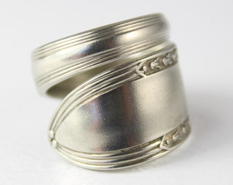 Cutlery jewelry ring, approx. 47 (15,2) ring made of cutlery