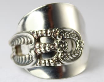 Cutlery jewellery, cutlery jewellery ring, approx. 64 (20.5) spoon ring