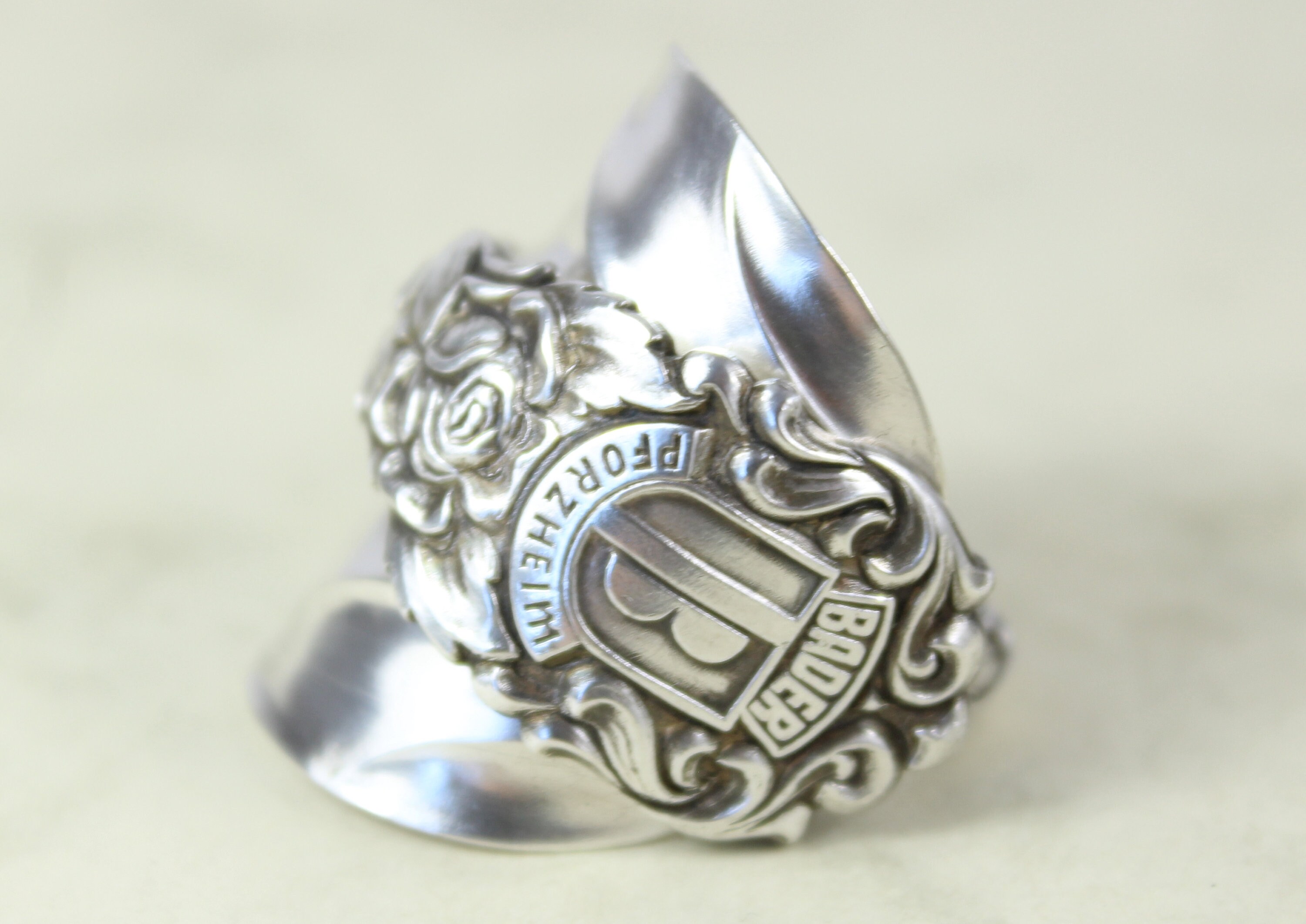 Ring Cutlery Jewelrycutlery Ring Approx. 65 20.8 Etsy UK