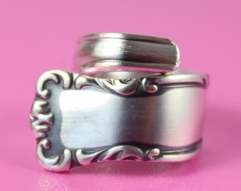 Rococo ring - cutlery ring - cutlery jewelry approx. 57 (18,2)