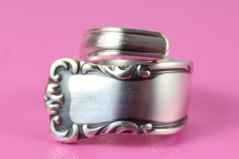 Rococo ring cutlery ring cutlery jewelry approx. 57 18,2 image 1