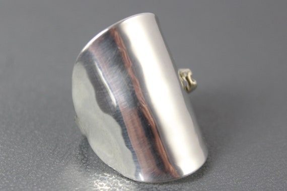 Ring 835 Silber Besteck Schmuck Ring, ca. 52 (16,5) Ring aus Silberbesteck Ring 835 Silber Besteck Schmuck Ring, ca. 52 (16,5) Ring aus Silberbesteck