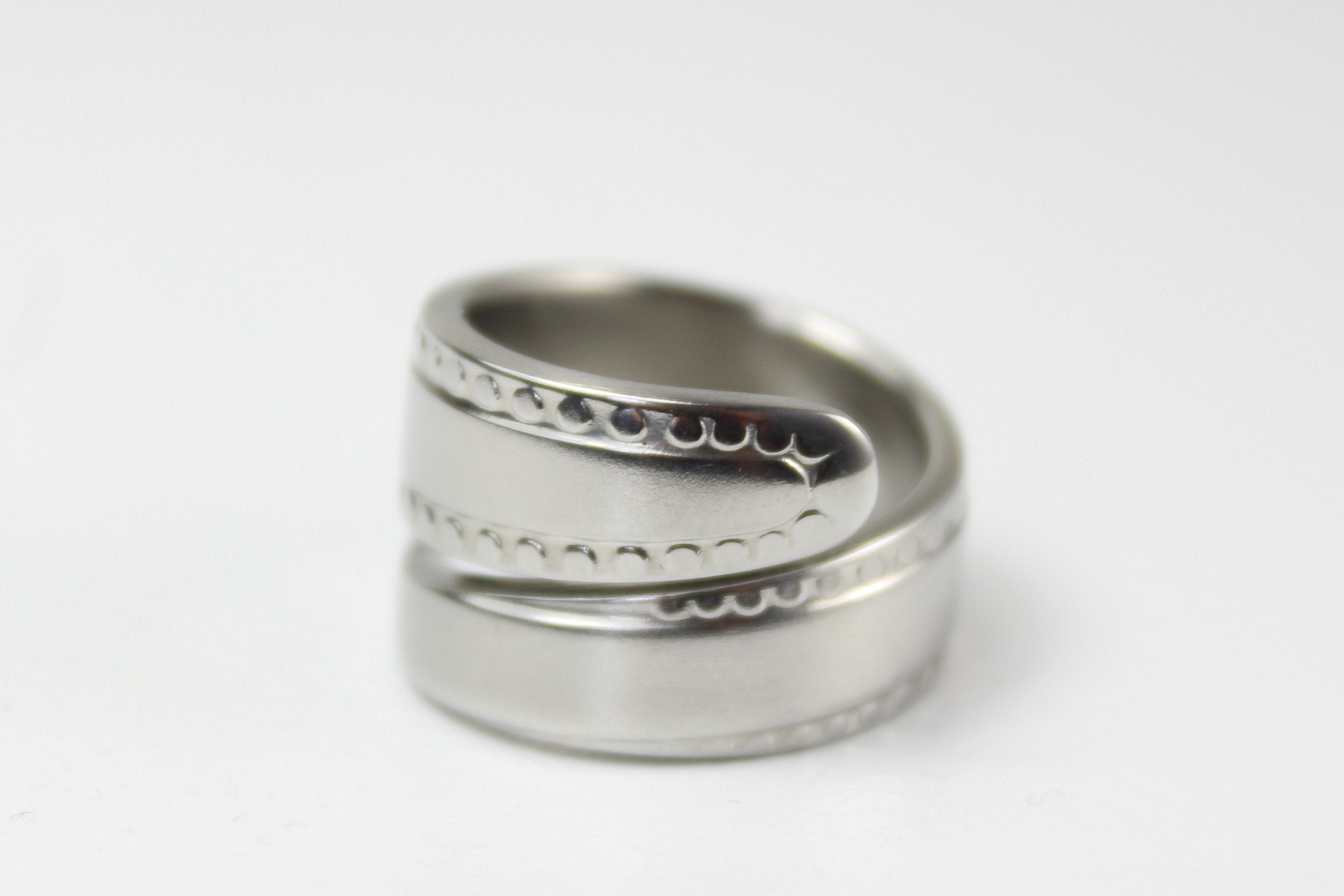 Cutlery ring approx. 52 16.5 ring made of cutlery Etsy