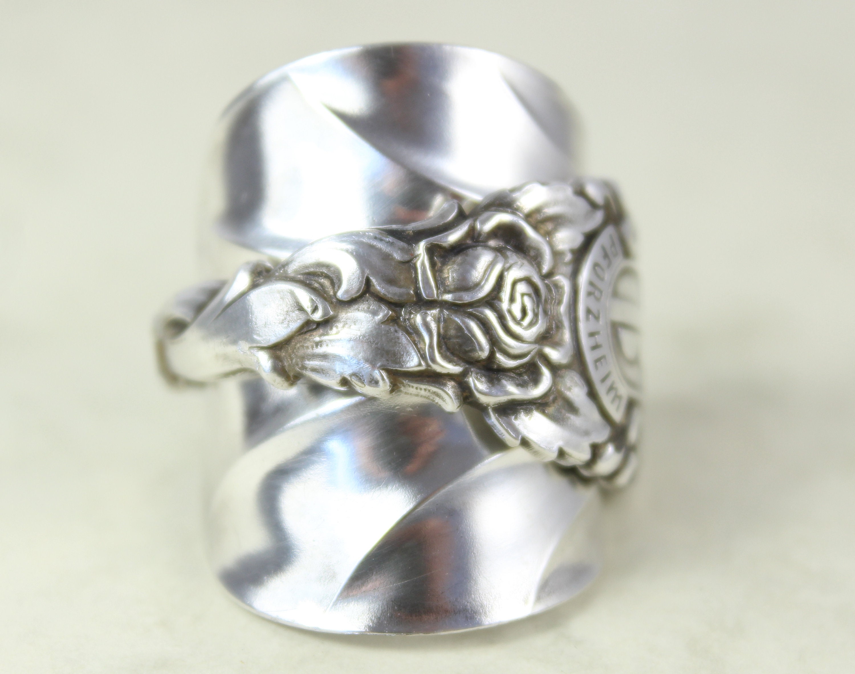 Ring Cutlery Jewelrycutlery Ring Approx. 65 20.8 Etsy UK