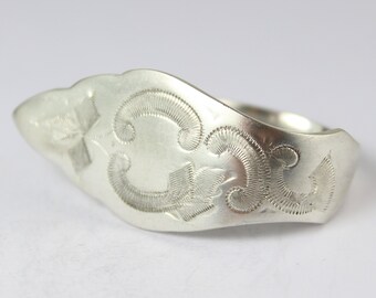 Cutlery Jewelry, Cutlery Jewelry Ring, ca. 66 (21,1) Spoon Ring
