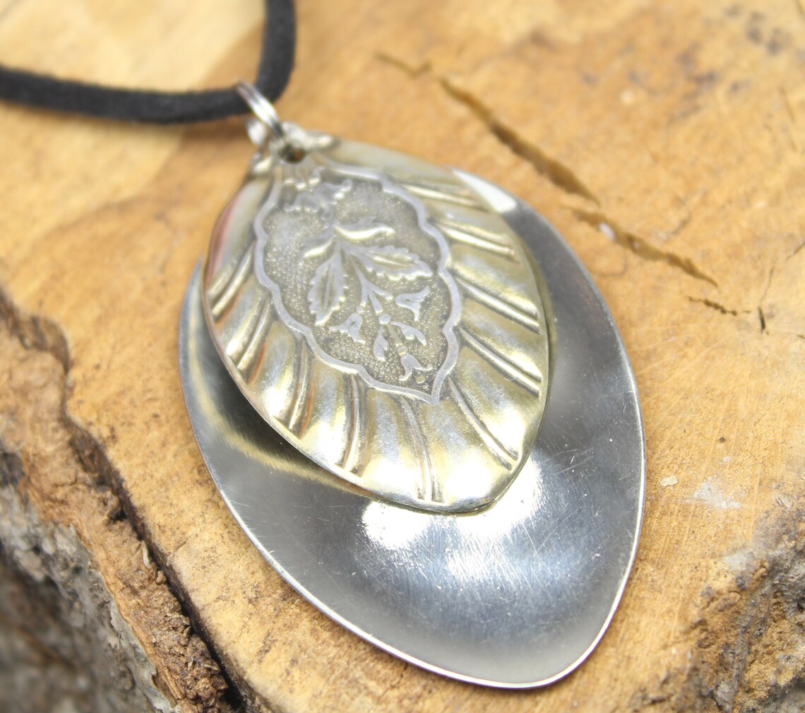 Cutlery Jewelry / Pendant / Silverplated Etsy UK