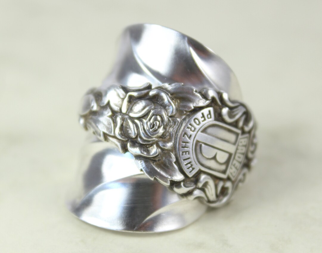 Ring Cutlery Jewelrycutlery Ring Approx. 65 20.8 Etsy UK