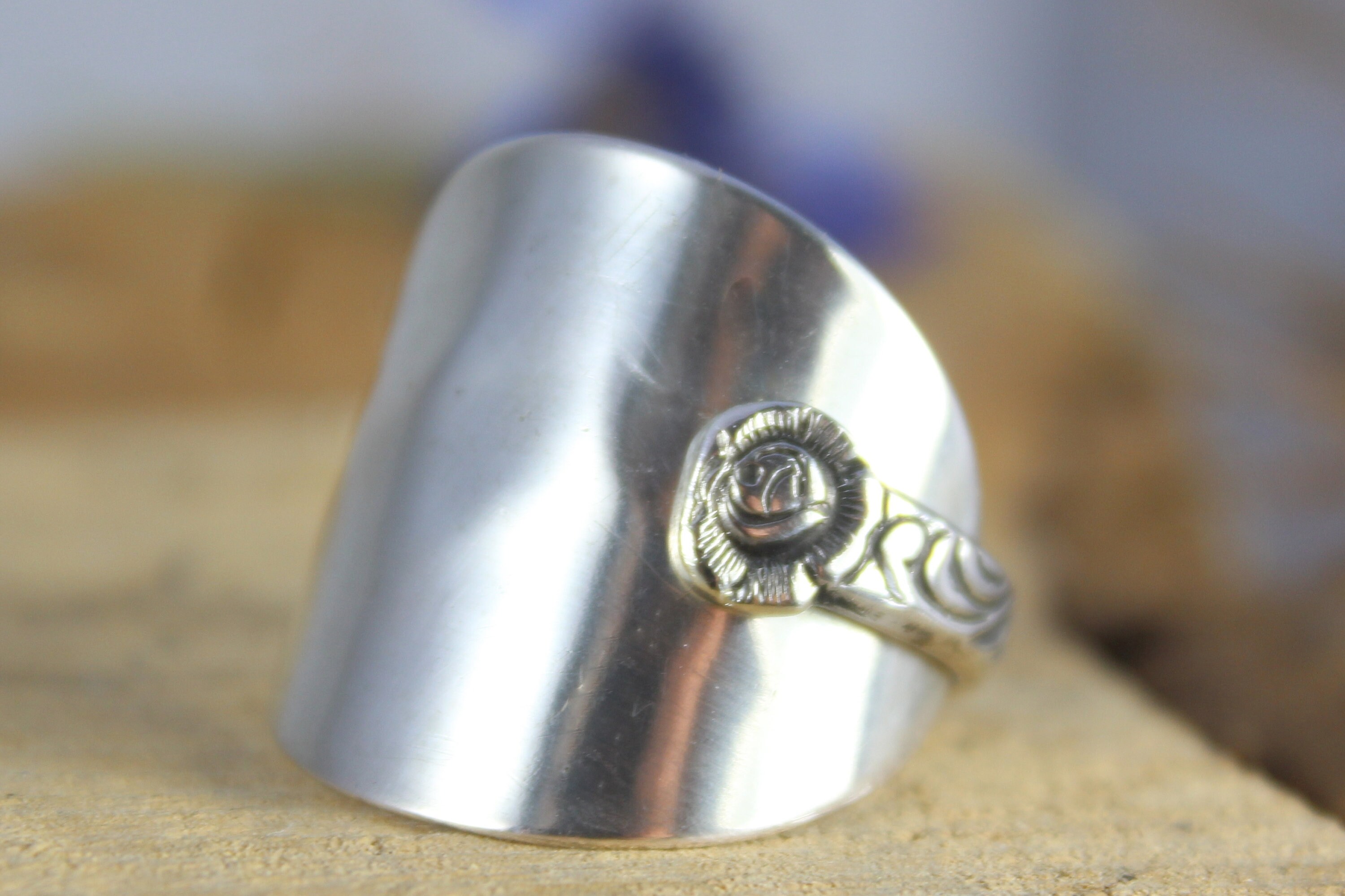 Ring 800 he made of silver cutlery / cutlery jewelry Etsy