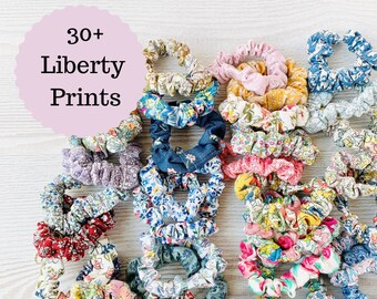 Super Skinny Liberty Scrunchie - Floral Prints