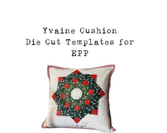 Yvaine Cushion Cover Paper Templates for EPP