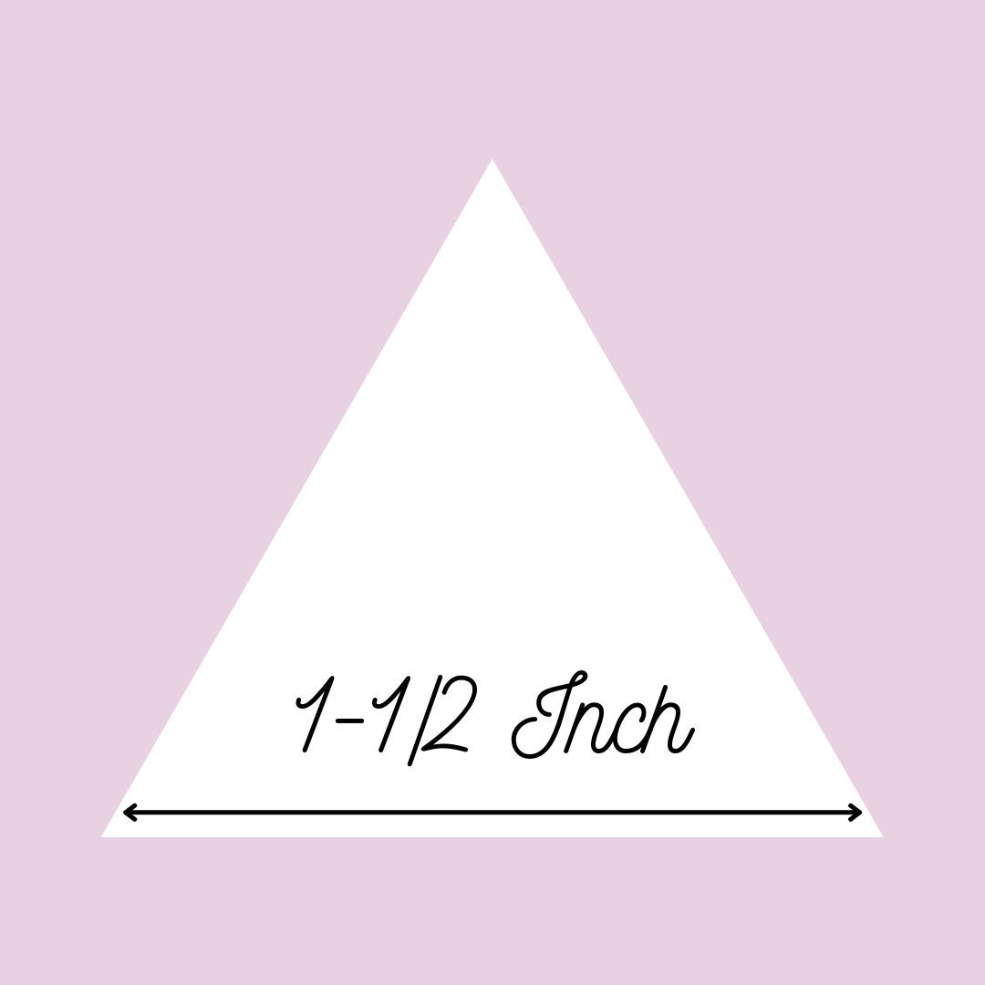 English Paper Pieces - 1-1/2