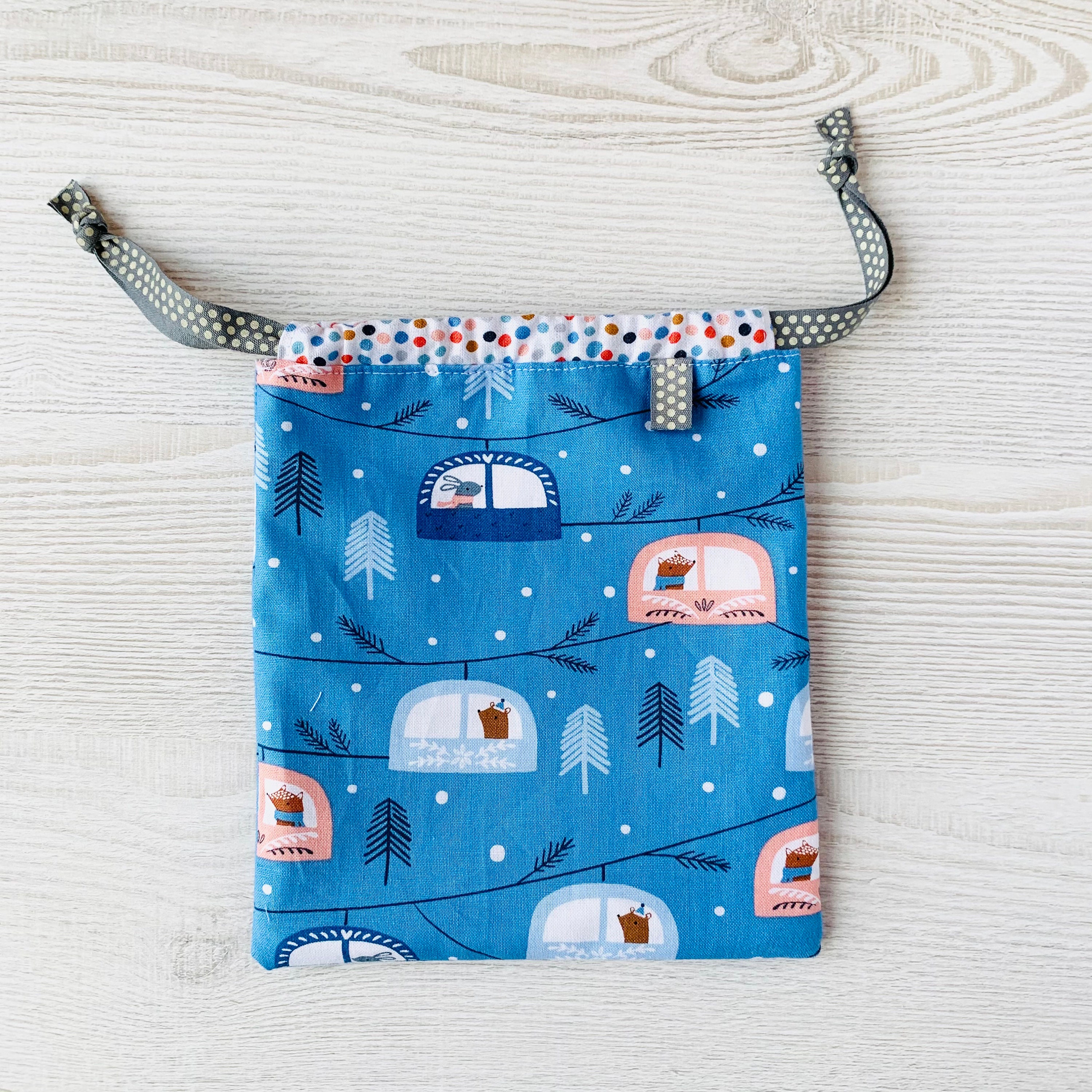 Lined Reusable Christmas Gift Bags Etsy