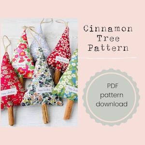 Christmas Decoration Pattern - Cinnamon Tree