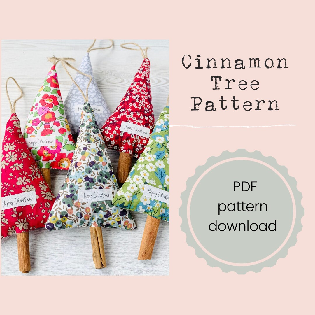 Christmas Decoration Pattern - Cinnamon Tree
