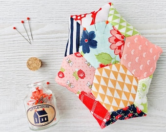 Honeycomb Pin Cushion PDF Sewing Pattern