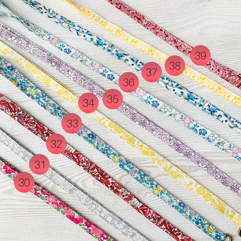 Liberty Fabric Lanyards with safety clasp image 8