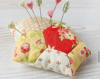 Honeycomb Pin Cushion PDF Sewing Pattern
