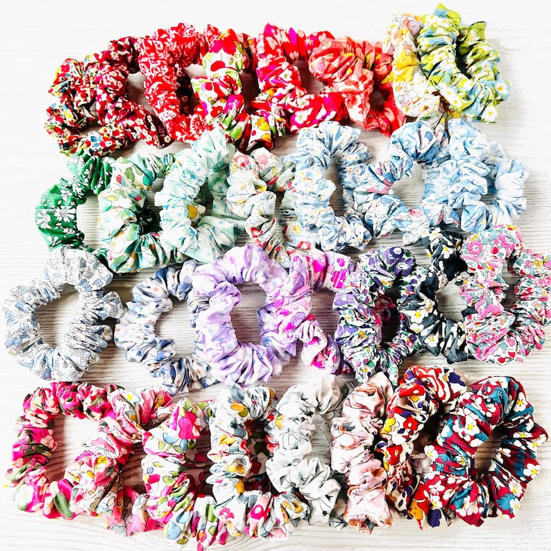 Liberty Tana Lawn Scrunchies image 1