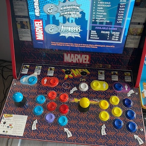 X-men Arcade1up 4 player to 2player conversion panel
