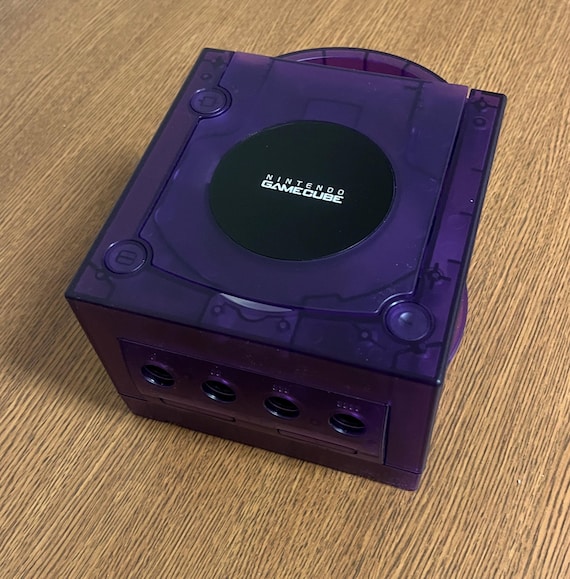 Nintendo Gamecube Atomic Purple Shell - Etsy