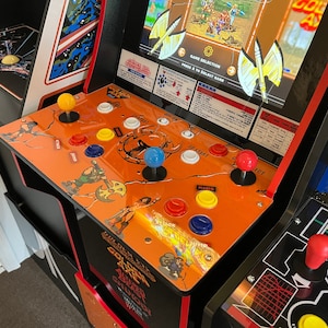 Golden Axe Arcade1up 4 player to 2player conversion panel only