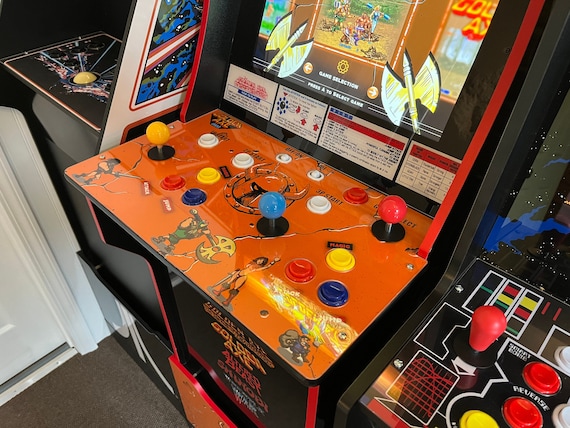Golden Axe Arcade1up 4 Player to 2player Conversion Panel Only - Etsy