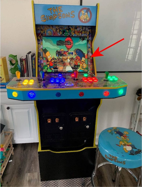 Simpsons 19 or 20 Inch Monitor Bezel Kit for Arcade1up Cabs Etsy Ireland