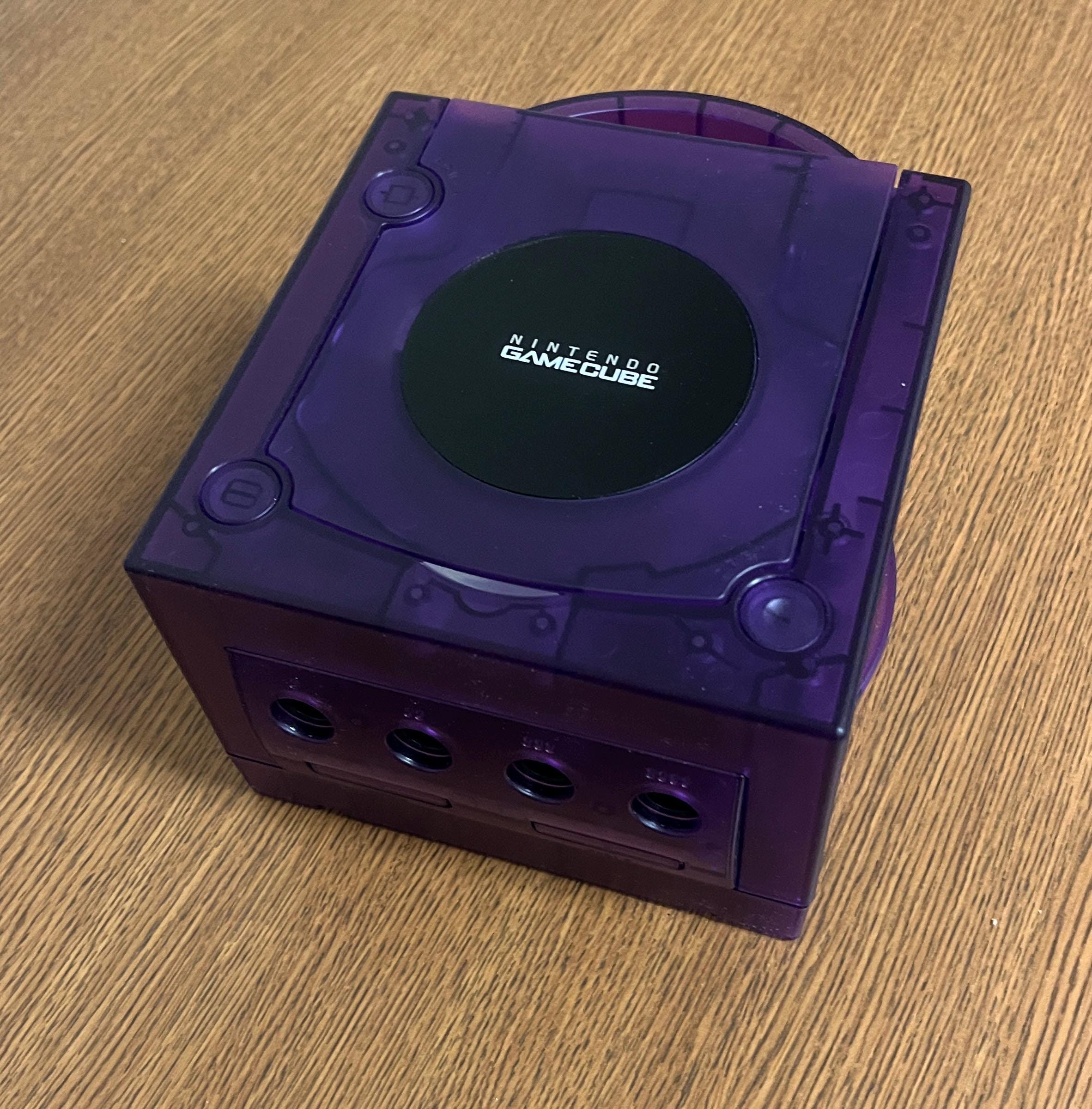 Nintendo Gamecube Atomic Purple Shell - Etsy Nintendo Gamecube Atomic Purple Shell - Etsy