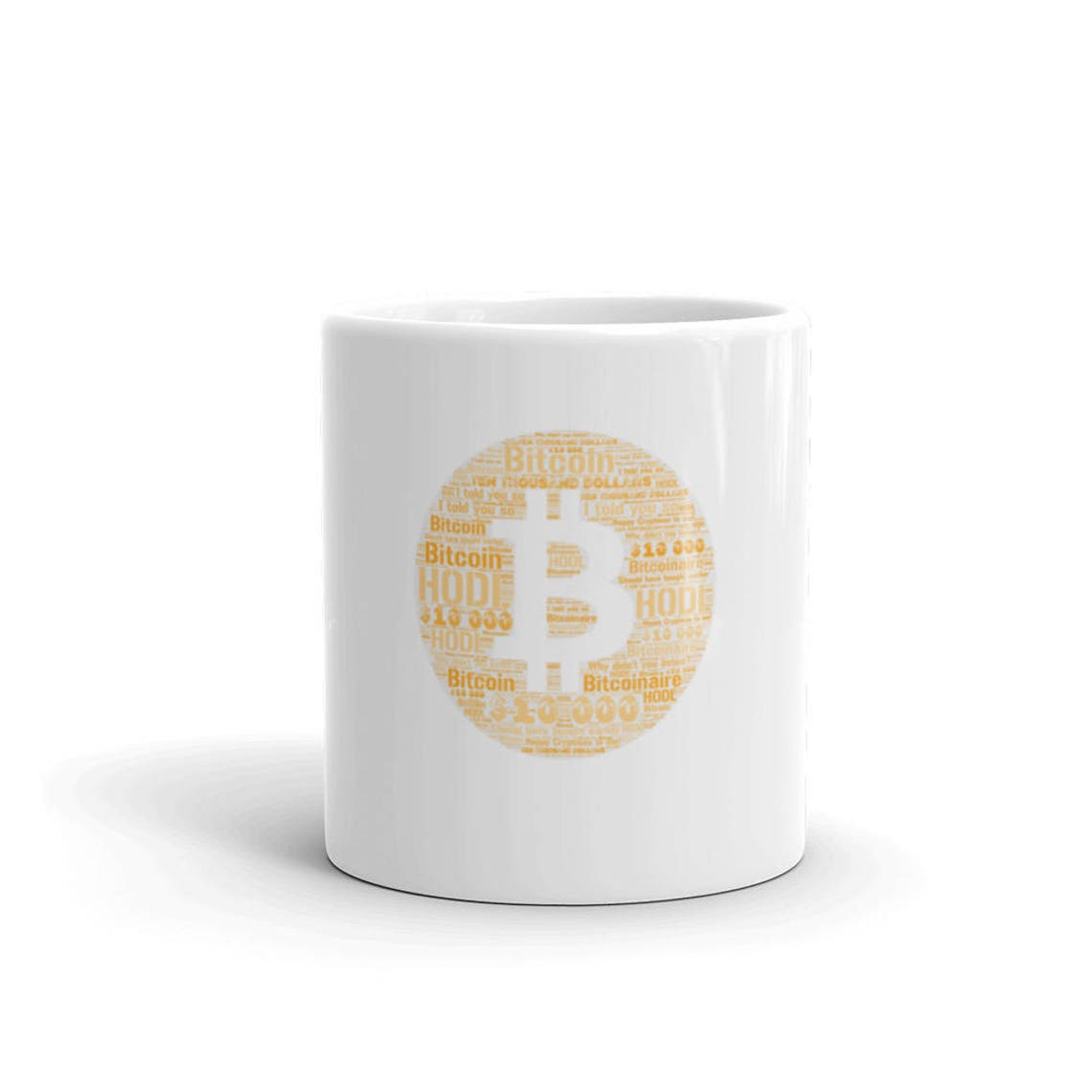 Bitcoin Mug Bitcoin Logo Cryptocurrency Mug Bitcoin | Etsy