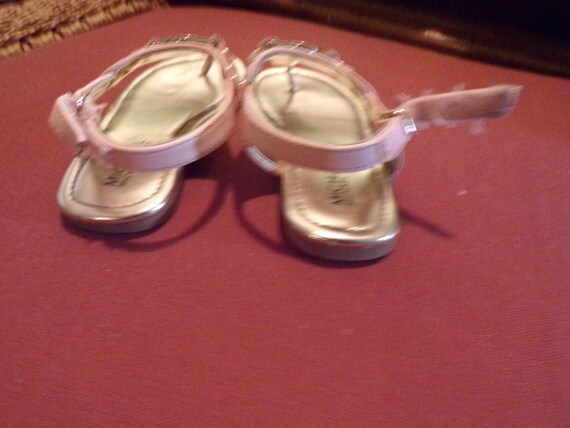 Mchael Kors Little Girls Kids Children's Sandals Size 7 View 4