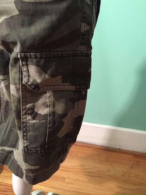 Navy Camouflage Camo Cargo Army Fatigue 