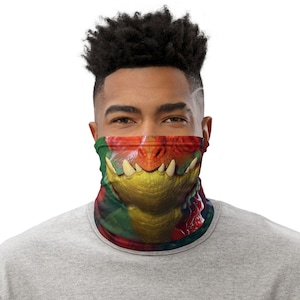 Dragon Face Mask Neck Gaiter