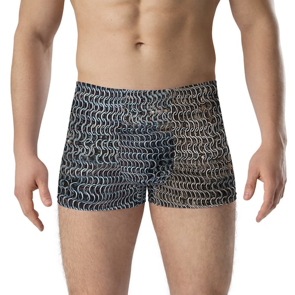 Chainmail Armor Cloth Boxer Briefs | 3D Realistic