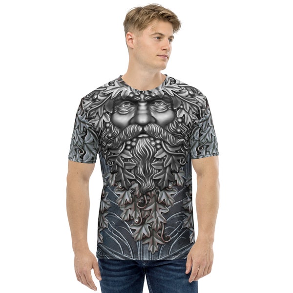 Greenman Wood Elf Soldier Cloth Armor AOP Men's t-shirt