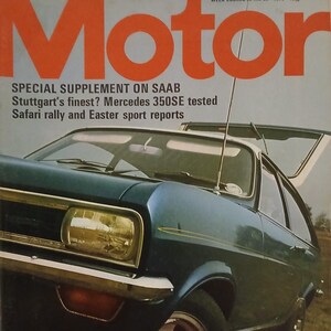 Car Magazines - 10 x Motor, AutoCar, Car, all British 1970&#39;s