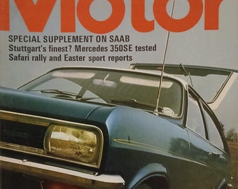 Car Magazines - 10 x Motor, AutoCar, Car, all British 1970's