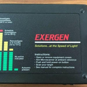 EXERGEN Microscanner Scanner thermique infrarouge pour inspection électrique