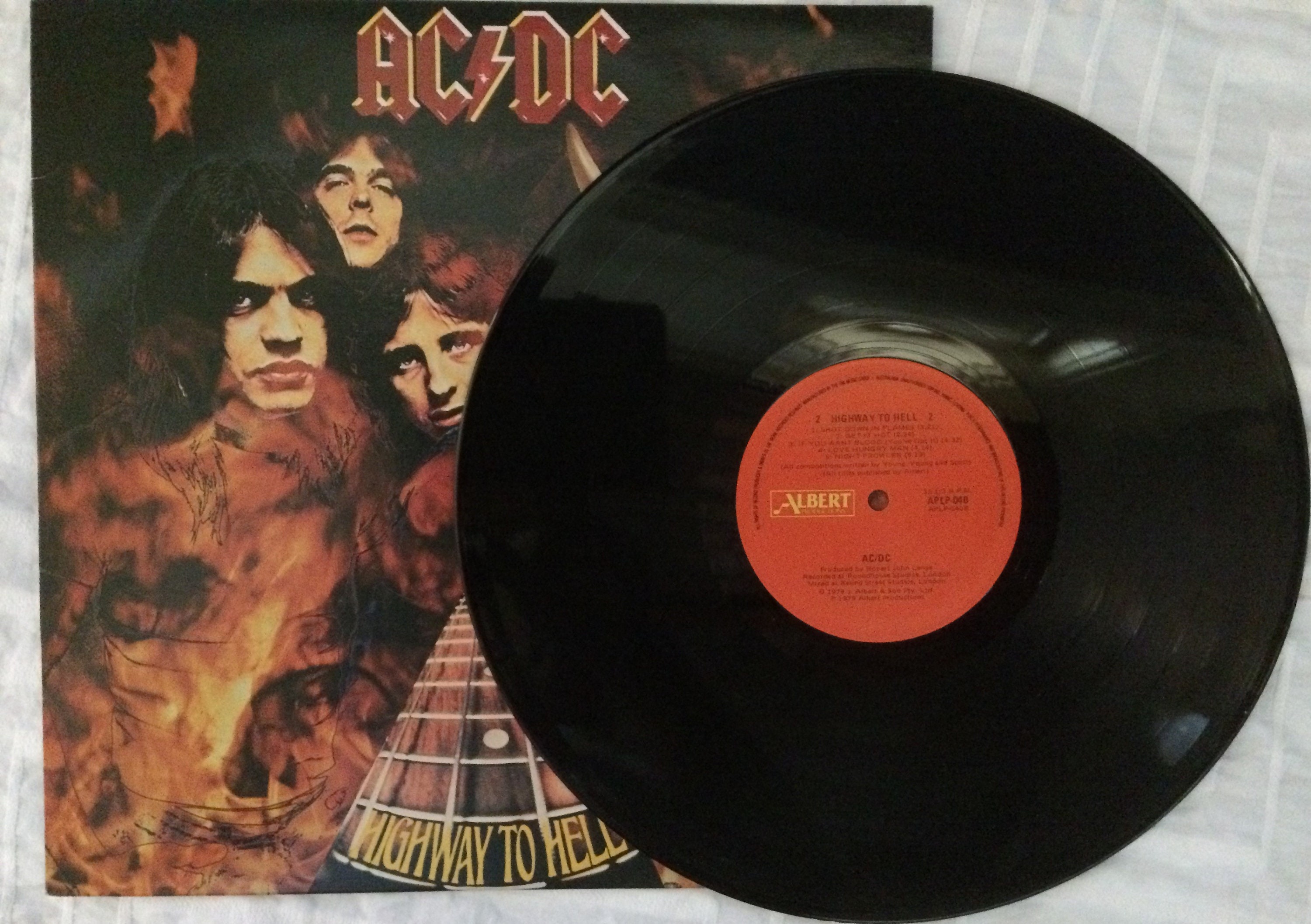 AC/DC Highway to Hell 1987 Australian Issue 12 Vinyl - Etsy Denmark