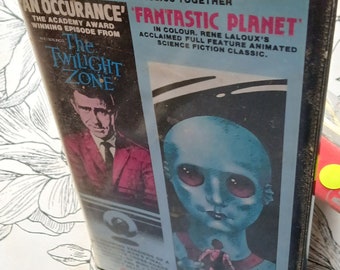 Vintage Clamshell VHS 'Double - SCi-FI & HORROR' 1983 Pal