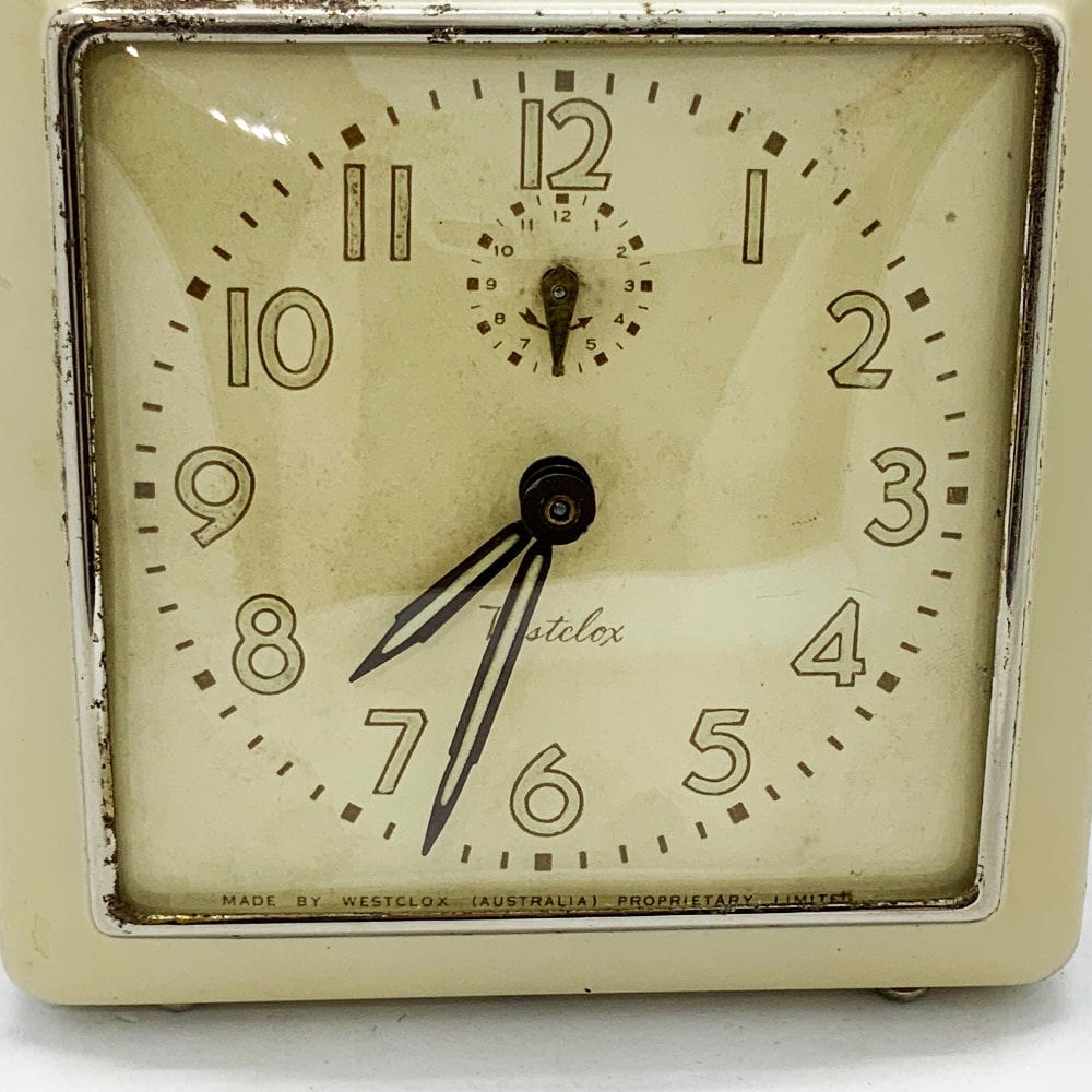 Vintage WESTCLOX Alarm Clock Working Windup Made in - Etsy 日本