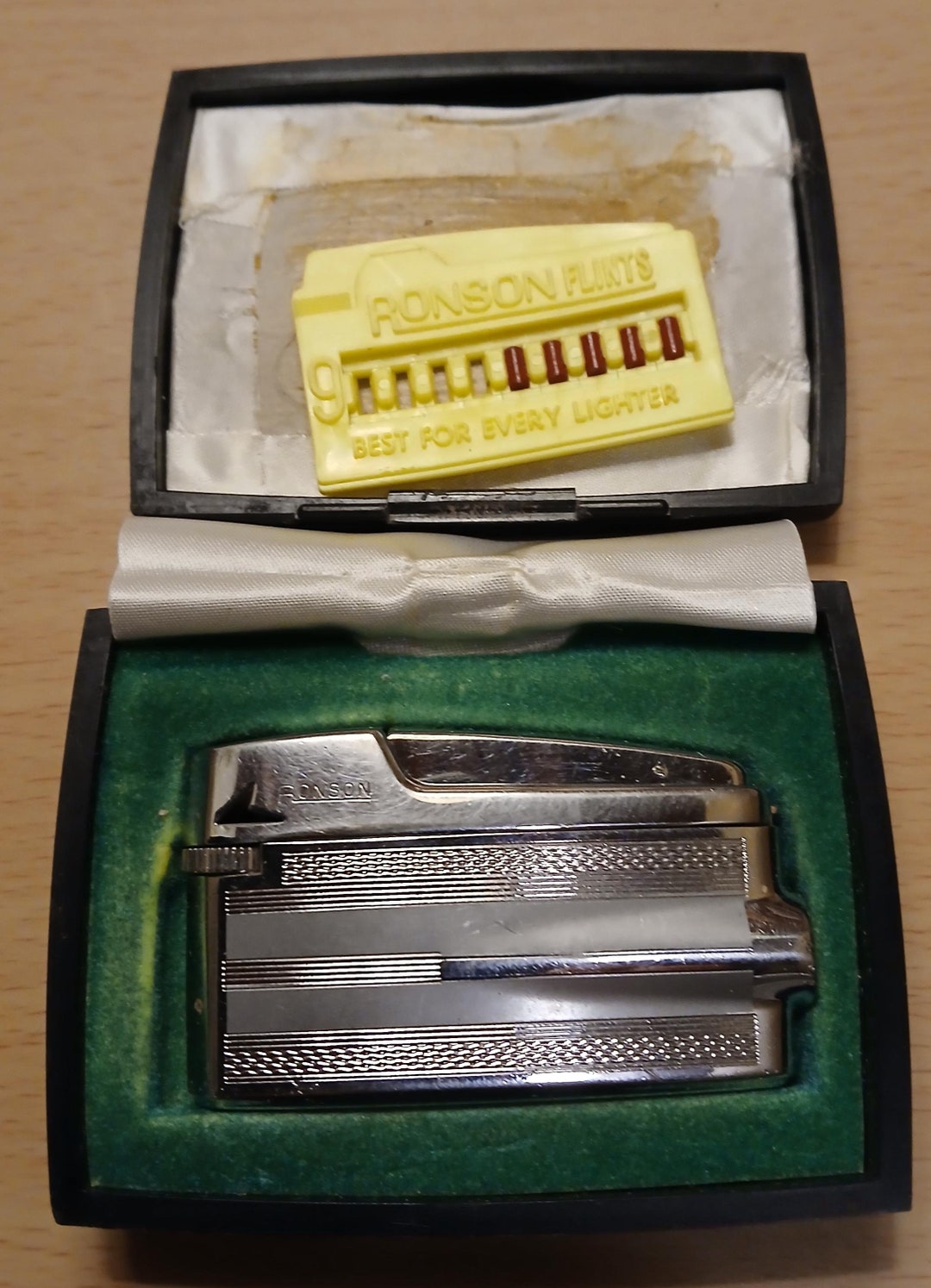Vintage Ronson Rare Varaflame Premier Lighter MK2 Made in England 1960 ...