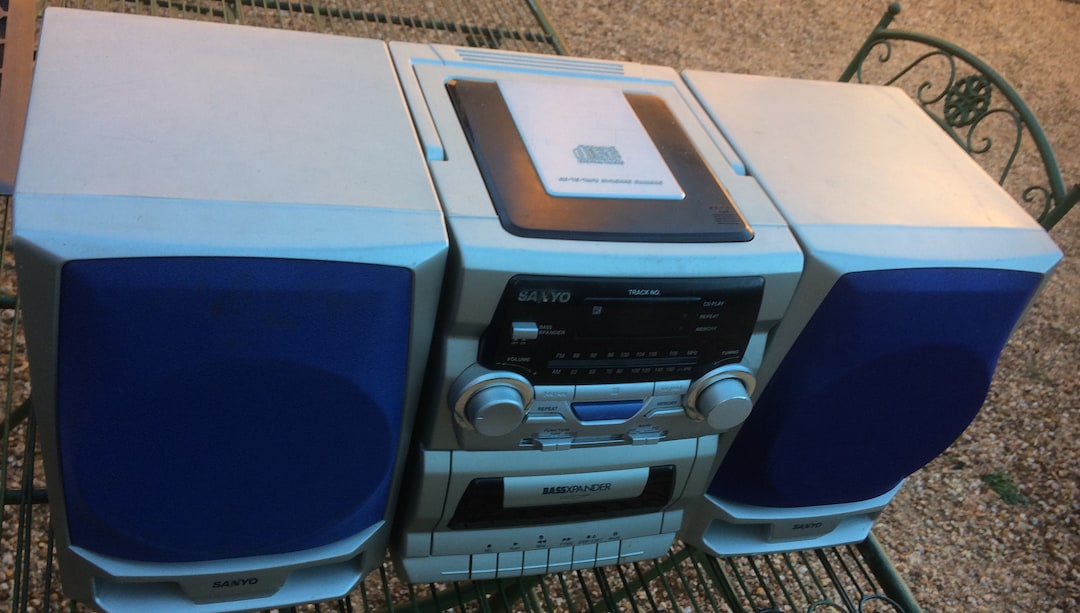 Vintage SANYO MCDS905F Radio / Cassette /cd Boombox C1985