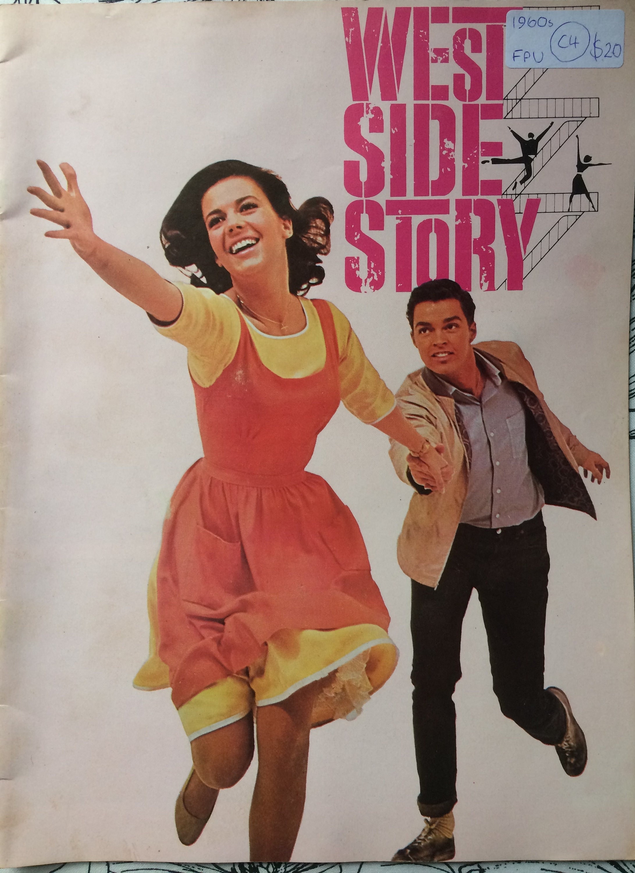 West side story アメリカで購入した雑誌　ウェストサイド物語 WEST SIDE STORY Souvenir Edition Magazine 1960's Ex Condition - Etsy