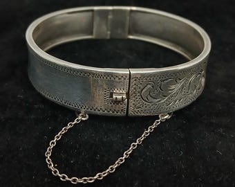 ヴィンテージ PANDORA スターリングシルバー ブレスレット 17.5 cm