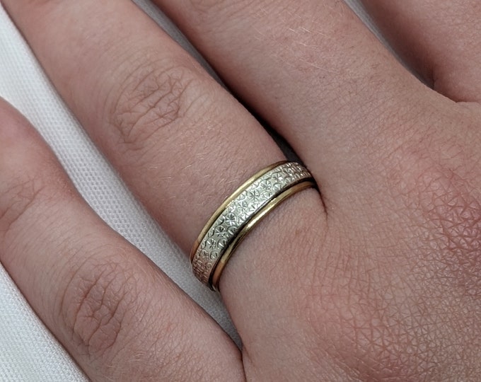 Vintage Celestial Path Ring 9K main image 0