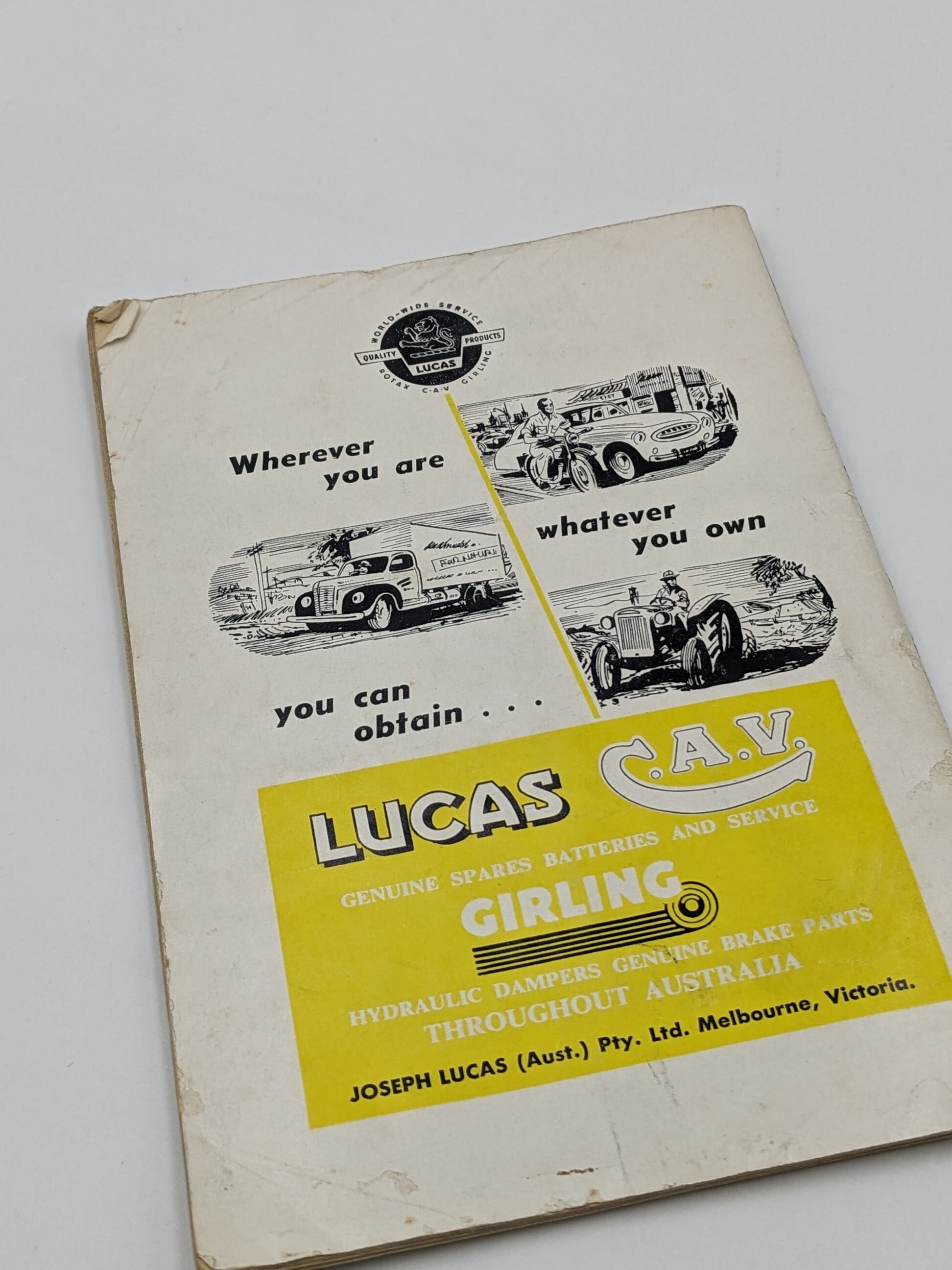 RARE* Livret Programme Jeux Olympiques de Melbourne 1956 Australie